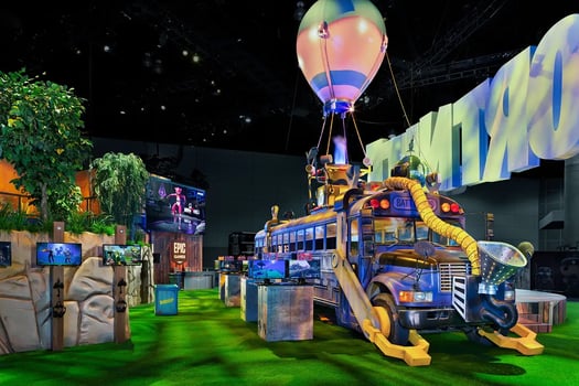 Epic-Games-Fortnite-Booth-E3-2018-scenic-fabrication-lessyellow-003- 1500px001_11zon