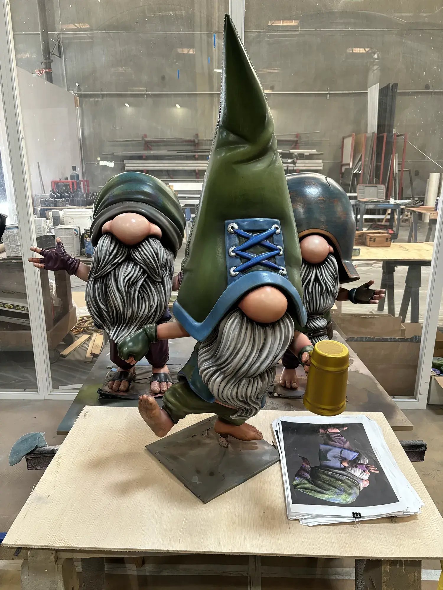Show Ready-Scenic Fabrication-Huldufolk Gnomes