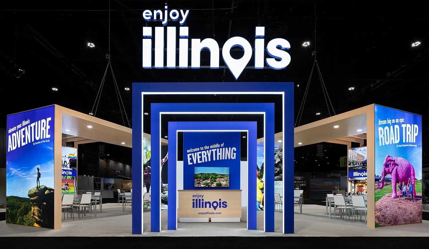 Show Ready_Trade show booth design_Enjoy Illinois
