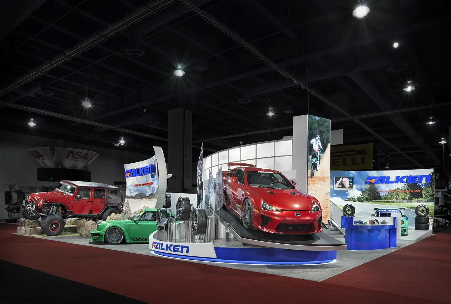 Automotive Trade Show Booth
