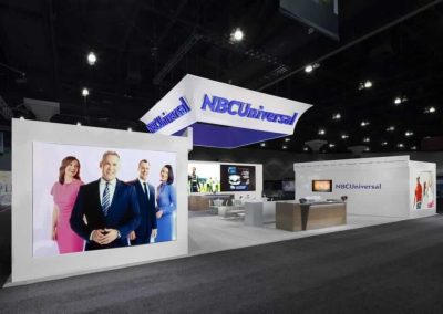 2014 NBC Universal Custom Trade Show Booths Orange County