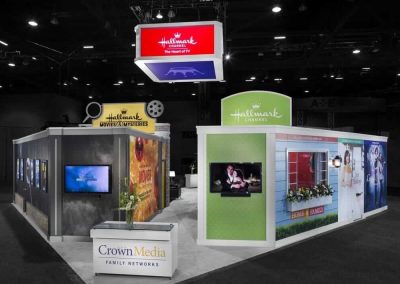 2015 Crown Media Event Booth Fabrication