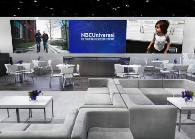 2015 NBC Universal Custom Trade Show Booths Orange County