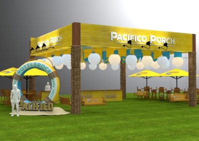 Pacifico Porch @ Bottlerock Custom Event Booths